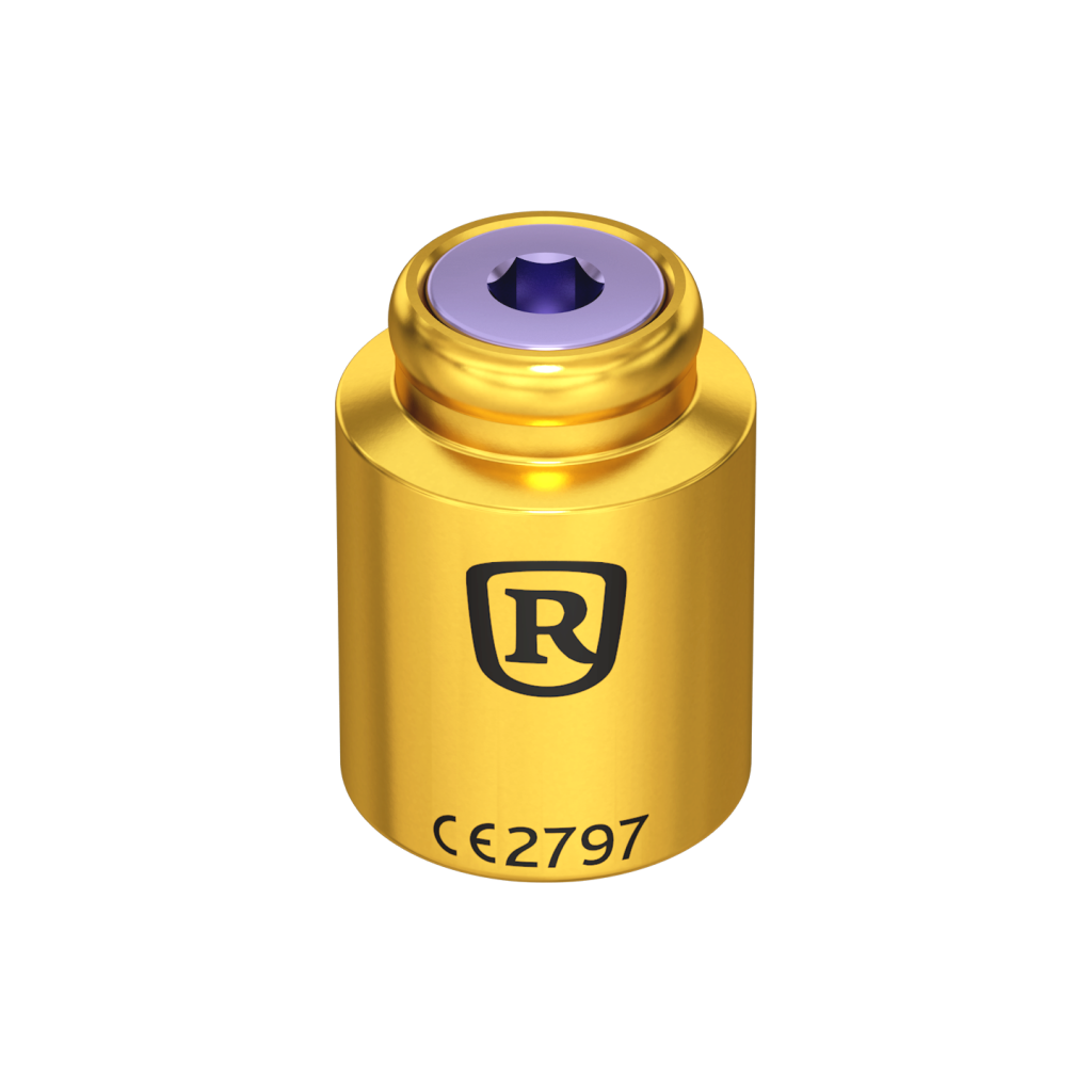 Healing abutment, narrow, 4 mm, M.
