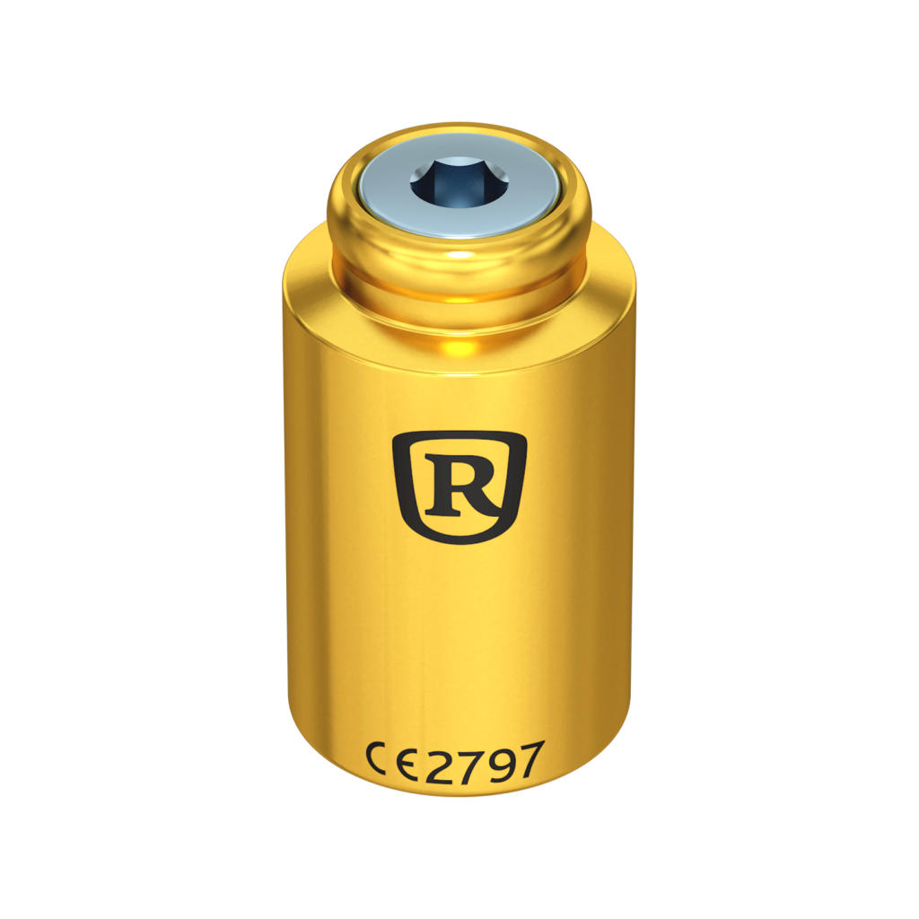 Healing abutment, narrow, 6 mm, M.