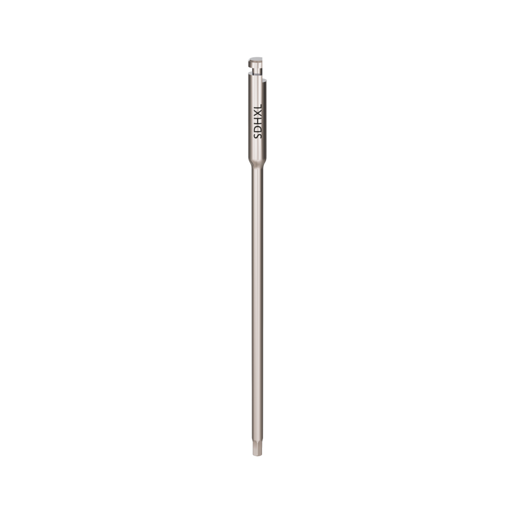 Screwdriver, 1.25 mm, handpiece, XL.