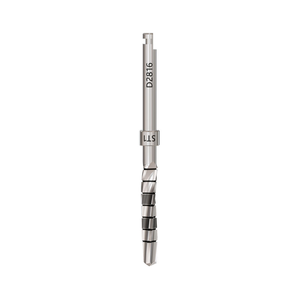 Drill, tapered, D 2.8 mm, L 16 mm.