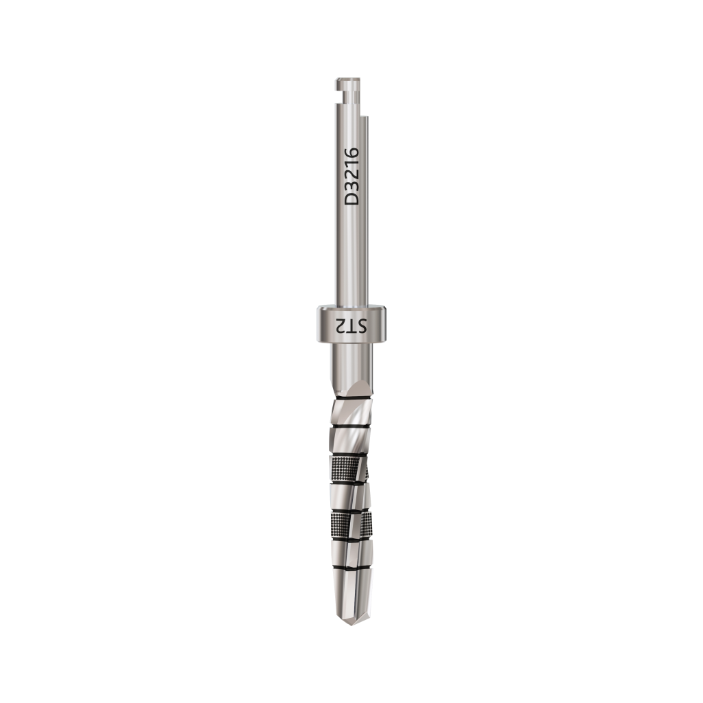 Drill, tapered, D 3.2 mm, L 16 mm.