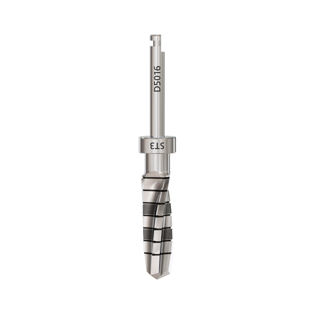 Drill, tapered, D 5.0 mm, L 16 mm.
