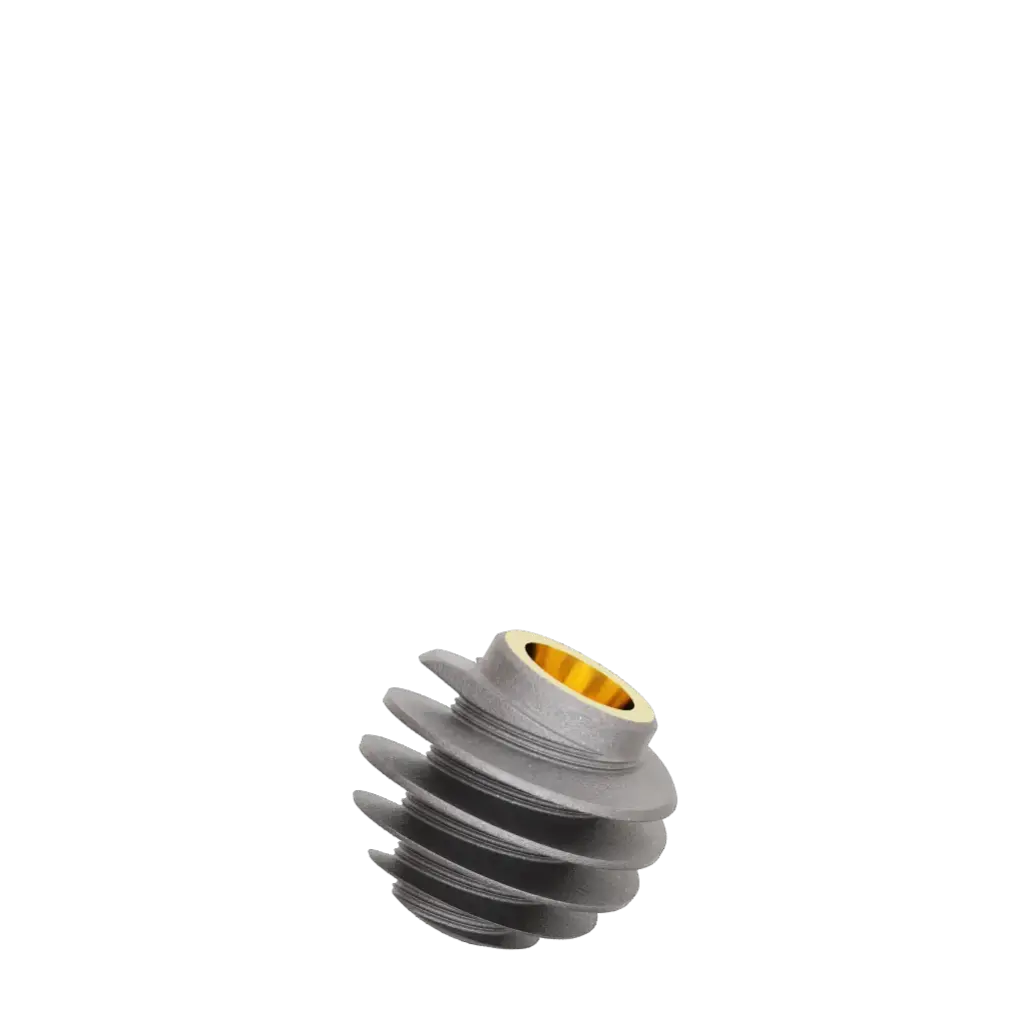 Dental Implant, ROOTT R, D 6.5 mm, L 6 mm.