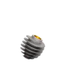 Dental Implant, ROOTT R, D 7.5 mm, L 8 mm.