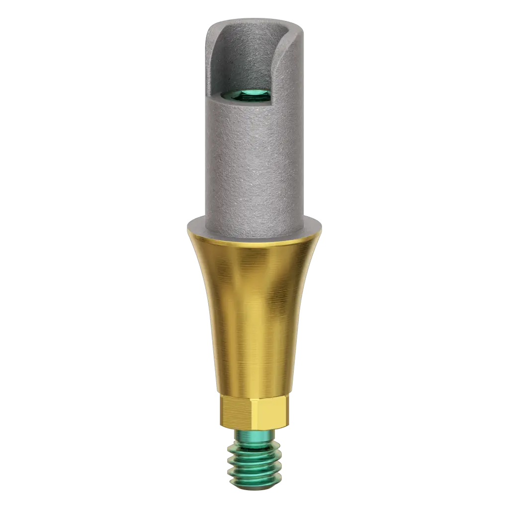 Abutment, titanium base, 3 mm, R.