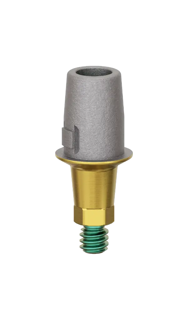 Abutment, titanium base, Sir, 0 mm, R.
